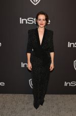 CLAIRE FOY at Instyle and Warner Bros Golden Globe Awards Afterparty in Beverly Hills 01/06/2019