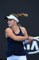 CLARA BUREL at 2019 Australian Open at Melbourne Park 01/14/2019