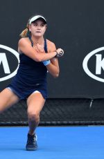 CLARA BUREL at 2019 Australian Open at Melbourne Park 01/14/2019