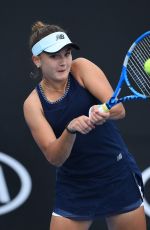 CLARA BUREL at 2019 Australian Open at Melbourne Park 01/16/2019