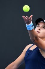 CLARA BUREL at 2019 Australian Open at Melbourne Park 01/16/2019