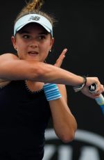 CLARA BUREL at 2019 Australian Open at Melbourne Park 01/16/2019