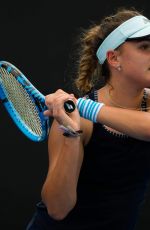 CLARA BUREL at 2019 Australian Open at Melbourne Park 01/16/2019
