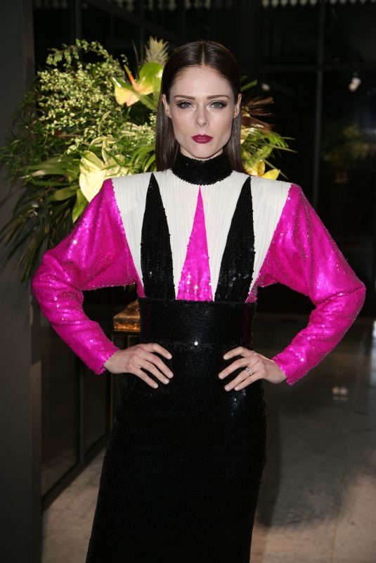 COCO ROCHA at Diner de la Mode at Paris Fashion Week 01/24/2019