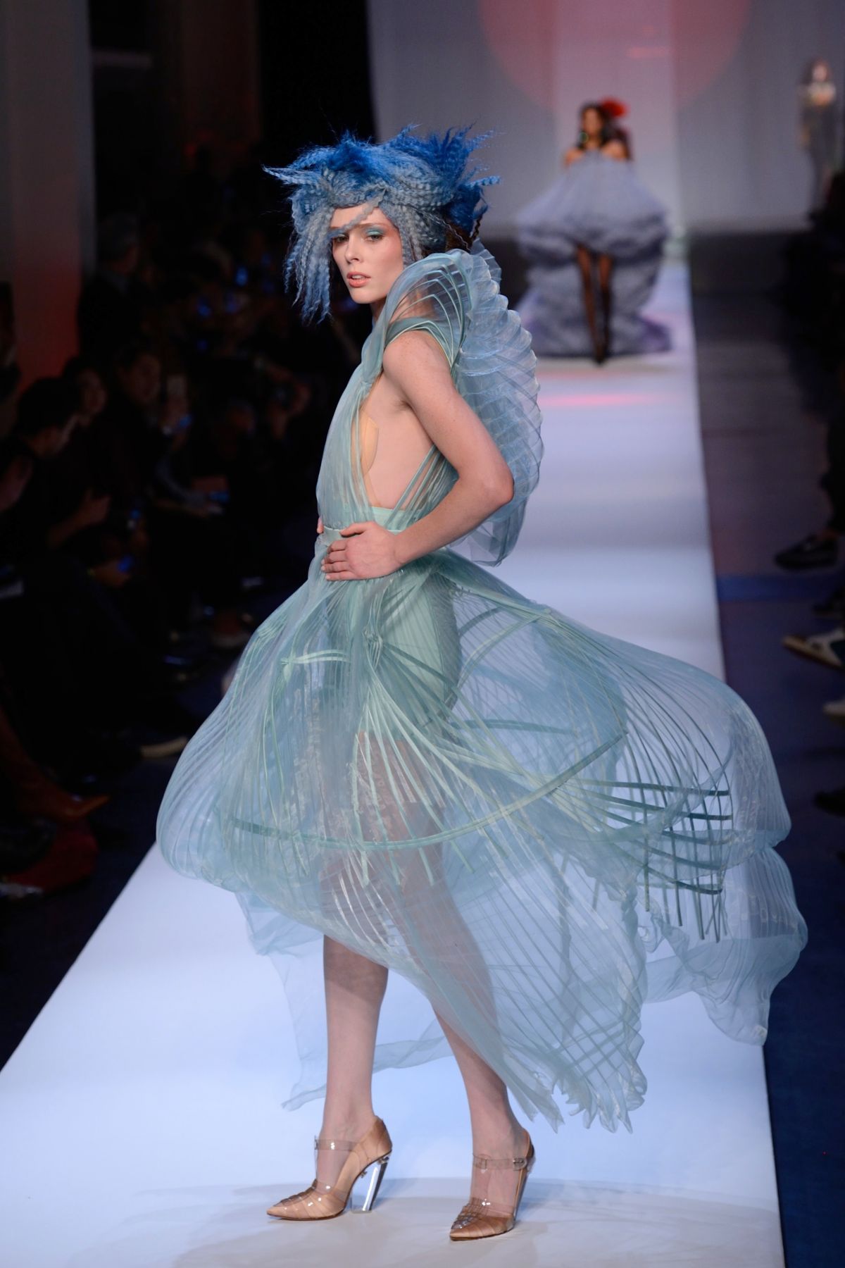 COCO ROCHA at Jean-paul Gaultier Runway Show at Paris Fashion Week 01 ...
