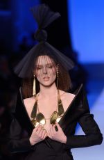COCO ROCHA at Jean-paul Gaultier Runway Show at Paris Fashion Week 01/23/2019