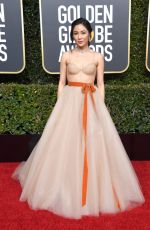 CONSTANCE WU at 2019 Golden Globe Awards in Beverly Hills 01/06/2019