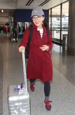 CONSTANCE WU at Los Angeles International Airport 01/09/2019