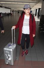 CONSTANCE WU at Los Angeles International Airport 01/09/2019