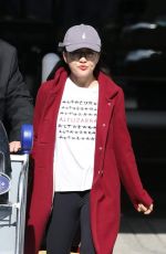 CONSTANCE WU at Los Angeles International Airport 01/09/2019