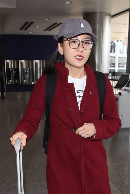 CONSTANCE WU at Los Angeles International Airport 01/09/2019