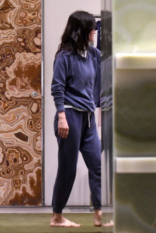 COURTENEY COX at Celine in Los Angeles 01/10/2019
