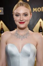 DAKOTA FANNING at 2019 Golden Globe Awards in Beverly Hills 01/06/2019