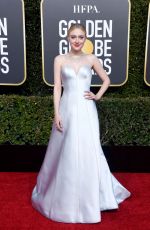 DAKOTA FANNING at 2019 Golden Globe Awards in Beverly Hills 01/06/2019