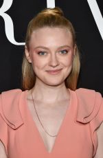 DAKOTA FANNING at Armani Fashion Show in Paris 01/22/2019