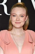 DAKOTA FANNING at Armani Fashion Show in Paris 01/22/2019