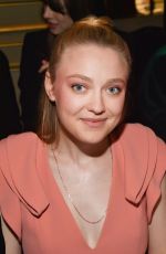 DAKOTA FANNING at Armani Fashion Show in Paris 01/22/2019