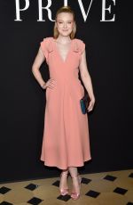 DAKOTA FANNING at Armani Fashion Show in Paris 01/22/2019