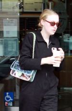 DAKOTA FANNING Out and About in Beverly Hills 01/05/2019