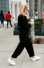 DAKOTA FANNING Out and About in Beverly Hills 01/05/2019
