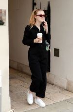 DAKOTA FANNING Out and About in Beverly Hills 01/05/2019