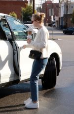 DAKOTA FANNING Out and About in Studio City 01/06/2019