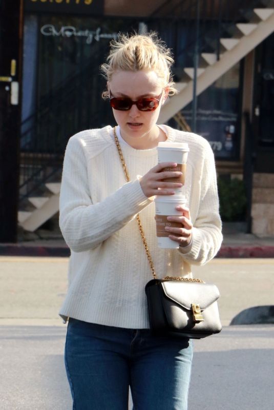 DAKOTA FANNING Out and About in Studio City 01/06/2019