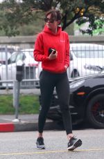 DAKOTA JOHNSON Leaves a Gym in Studio City 01/07/2019