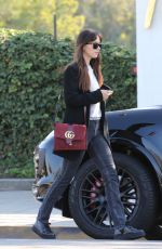DAKOTA JOHNSON Leaves a Skin Care Clinic in Beverly Hills 01/10/2019