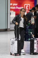 DANI DYER at Heathrow Airport in London 01/06/2019