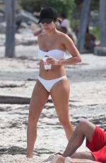 DANIELLE LOMBARD and JESSICA CRIBON in Bikinis at a Beach in Cancun 01/02/2019