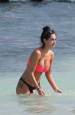 DANIELLE LOMBARD and JESSICA CRIBON in Bikinis at a Beach in Cancun 01/02/2019