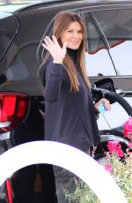DANIELLE VASINOVA at a Gas Station in Studio City 01/20/2019