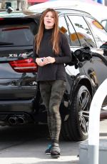 DANIELLE VASINOVA at a Gas Station in Studio City 01/20/2019