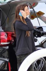 DANIELLE VASINOVA at a Gas Station in Studio City 01/20/2019
