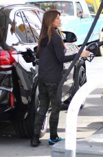 DANIELLE VASINOVA at a Gas Station in Studio City 01/20/2019