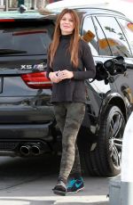 DANIELLE VASINOVA at a Gas Station in Studio City 01/20/2019