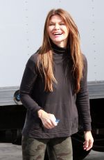 DANIELLE VASINOVA at a Gas Station in Studio City 01/20/2019