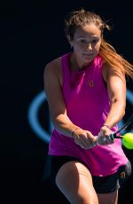 DARIA KASATKINA at 2019 Australian Open Practice Session at Melbourne Park 01/13/2019