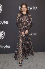 DEBBY RYAN at Instyle and Warner Bros Golden Globe Awards Afterparty in Beverly Hills 01/06/2019
