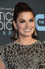 DEBRA MESSING at 2019 Critics’ Choice Awards in Santa Monica 01/13/2019