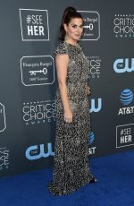 DEBRA MESSING at 2019 Critics’ Choice Awards in Santa Monica 01/13/2019