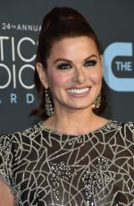 DEBRA MESSING at 2019 Critics’ Choice Awards in Santa Monica 01/13/2019