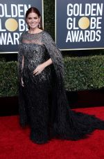 DEBRA MESSING at 2019 Golden Globe Awards in Beverly Hills 01/06/2019
