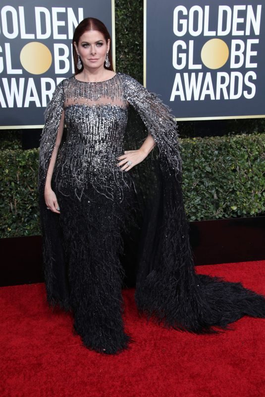 DEBRA MESSING at 2019 Golden Globe Awards in Beverly Hills 01/06/2019