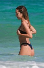 DELILAH HAMLIN in Bikini at a Beach in Tulum 01/11/2019