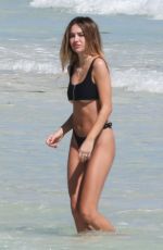 DELILAH HAMLIN in Bikini at a Beach in Tulum 01/13/2019