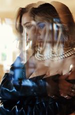DELILAH HAMLIN on the Set of a Photoshoot, 2019