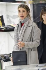 DELTA GOODREM Shopping at YSL on Rodeo Drive in Beverly Hills 01/12/2019