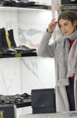 DELTA GOODREM Shopping at YSL on Rodeo Drive in Beverly Hills 01/12/2019